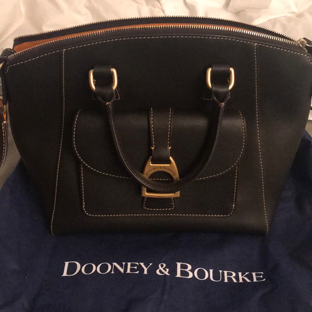 DOONEY Emerson Naomi Satchel in Brown Tmoro